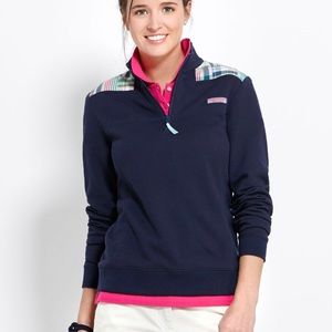 Vineyard Vines patchwork Madras shep shirt